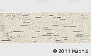Shaded Relief Panoramic Map of Imbituva