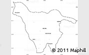 Blank Simple Map of Imbituva, cropped outside