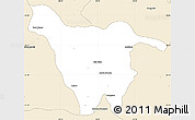 Classic Style Simple Map of Imbituva