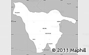 Gray Simple Map of Imbituva