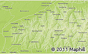 Physical 3D Map of Loanda