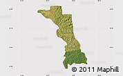 Satellite Map of Medianeira, cropped outside