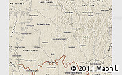 Shaded Relief Map of Medianeira