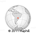 Outline Map of Medianeira