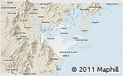 Classic Style 3D Map of Paranagua