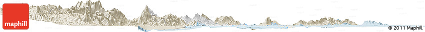 Classic Style Horizon Map of Paranagua