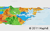 Political Panoramic Map of Paranagua