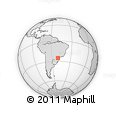 Outline Map of Texeira Soares