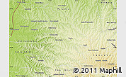 Physical Map of Toledo