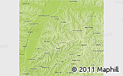Physical 3D Map of Umuarama