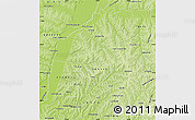 Physical Map of Umuarama