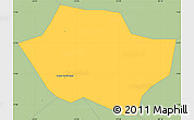 Savanna Style Simple Map of Lagoa do Itaenga