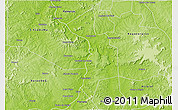Physical 3D Map of Amarante