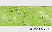 Physical Panoramic Map of Amarante