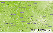 Physical 3D Map of Aroazes