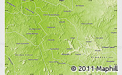 Physical Map of Aroazes