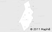 Silver Style Simple Map of Avelino Lopes