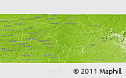 Physical Panoramic Map of Buriti dos Lopes