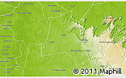 Physical 3D Map of Cocal