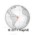 Outline Map of Conceicao Canino