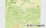 Physical 3D Map of Gilbues