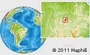 Physical Location Map of Manoel Emilio