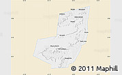 Classic Style Map of Manoel Emilio, single color outside