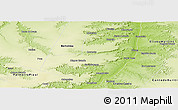 Physical Panoramic Map of Manoel Emilio