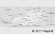 Silver Style Panoramic Map of Manoel Emilio