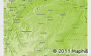 Physical Map of Marcos Parente