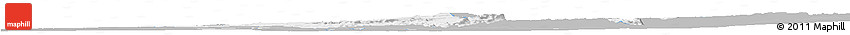 Gray Horizon Map of Pedro II, single color outside