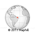 Outline Map of Pedro II