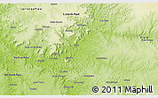 Physical 3D Map of Picos