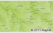 Physical 3D Map of Simplicio Mendes