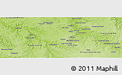Physical Panoramic Map of Simplicio Mendes