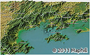 Satellite 3D Map of Angra Dos Reis