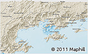 Shaded Relief 3D Map of Angra Dos Reis