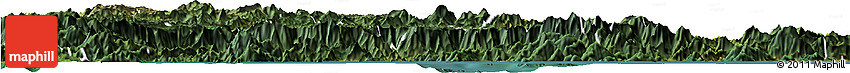 Satellite Horizon Map of Angra Dos Reis