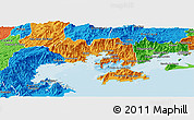 Political Panoramic Map of Angra Dos Reis
