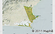 Satellite Map of Cabo Frio, lighten