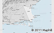 Silver Style Map of Cabo Frio