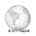 Outline Map of Silva Jardim