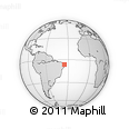 Outline Map of Espirito Santo