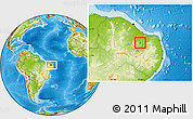 Physical Location Map of Patu