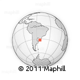 Outline Map of Arroio Grande