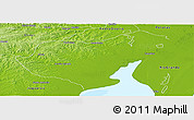 Physical Panoramic Map of Arroio Grande