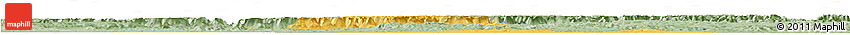 Savanna Style Horizon Map of Cachoeira Do Sul