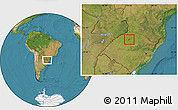Satellite Location Map of Condor