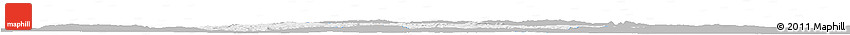 Gray Horizon Map of Erval, single color outside