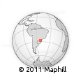 Outline Map of Gaurama
